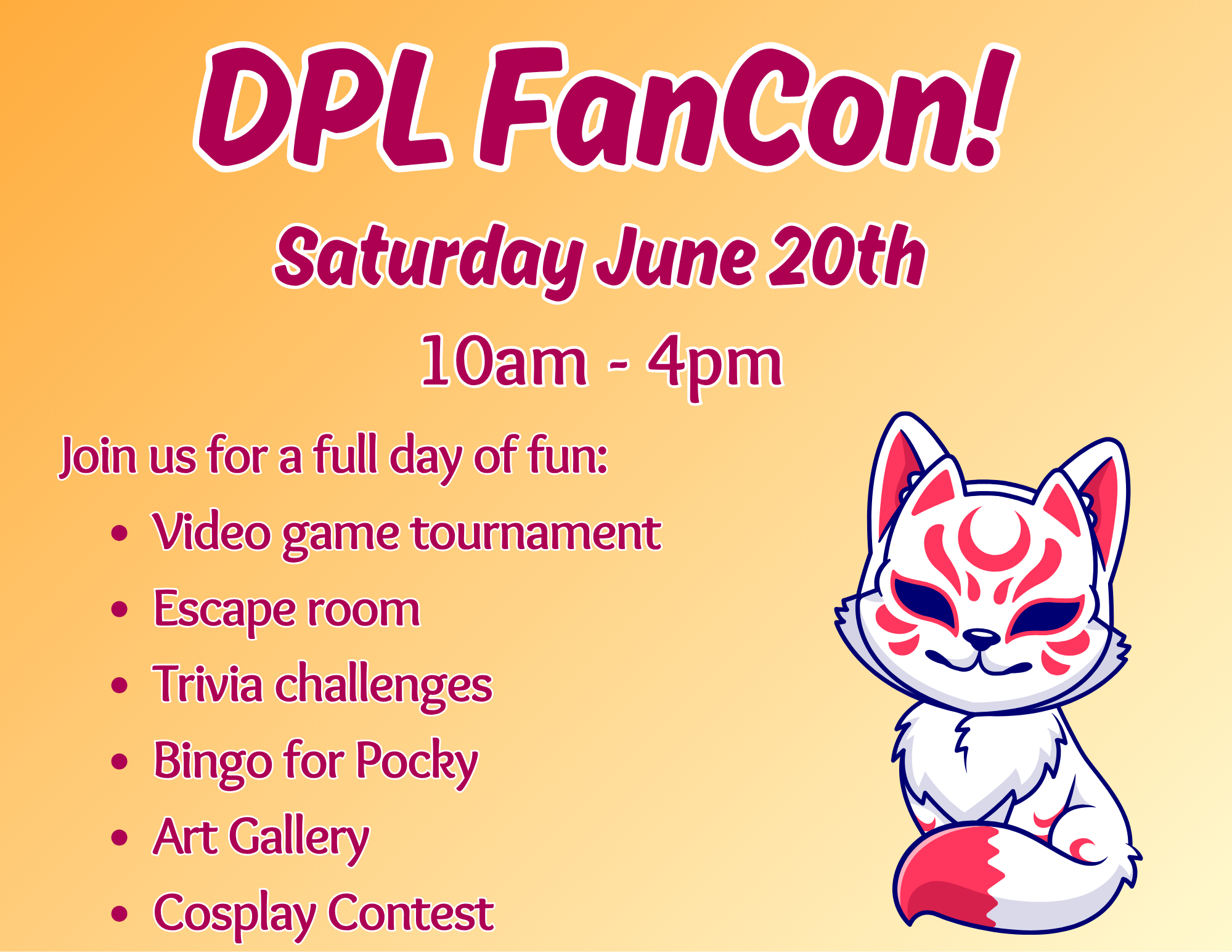 DPL Fancon Poster