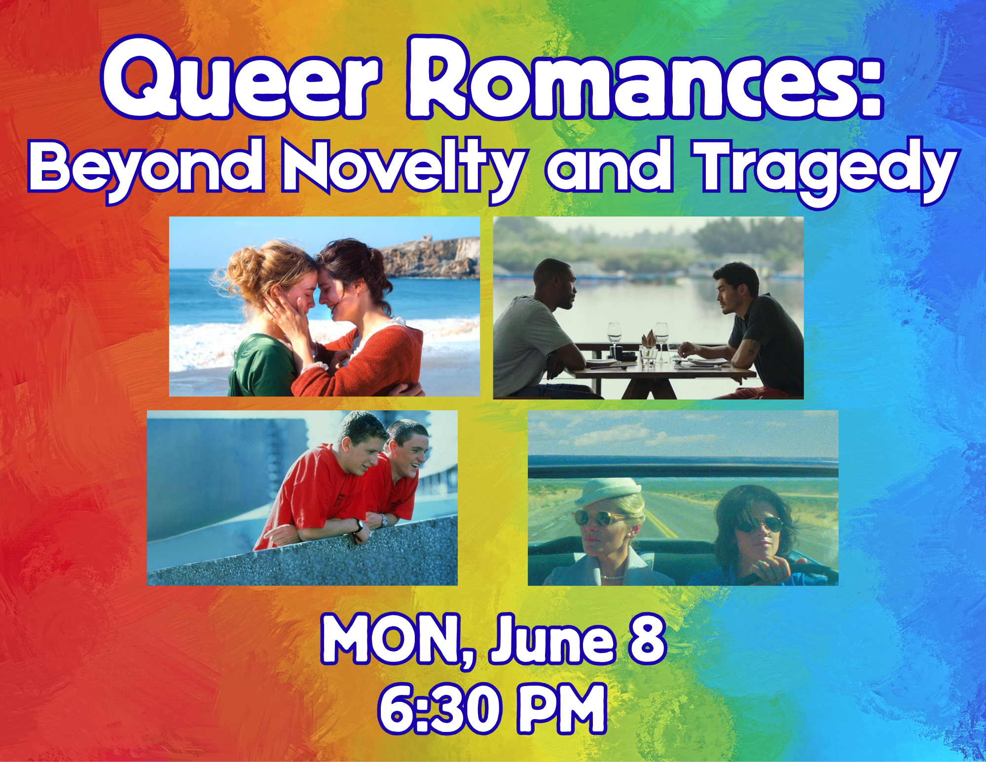 Queer Romances Program Flyer