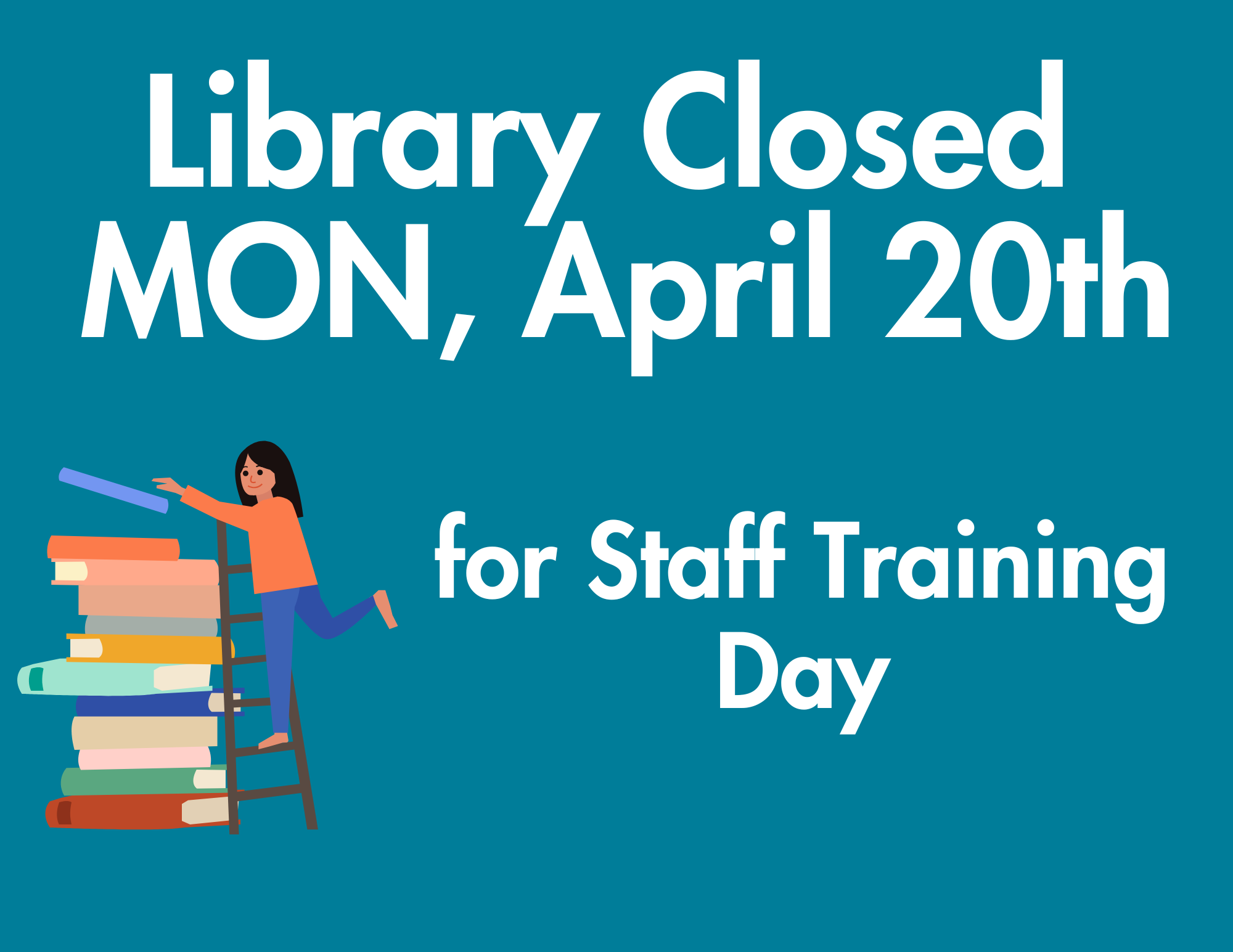 Library closed April 20th