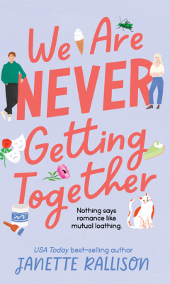 Book Cover - We Are Never Getting Together