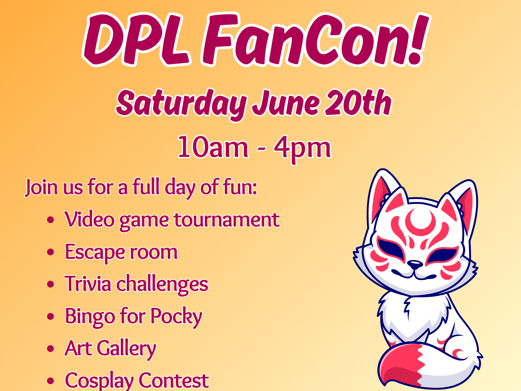 DPL Fancon Poster