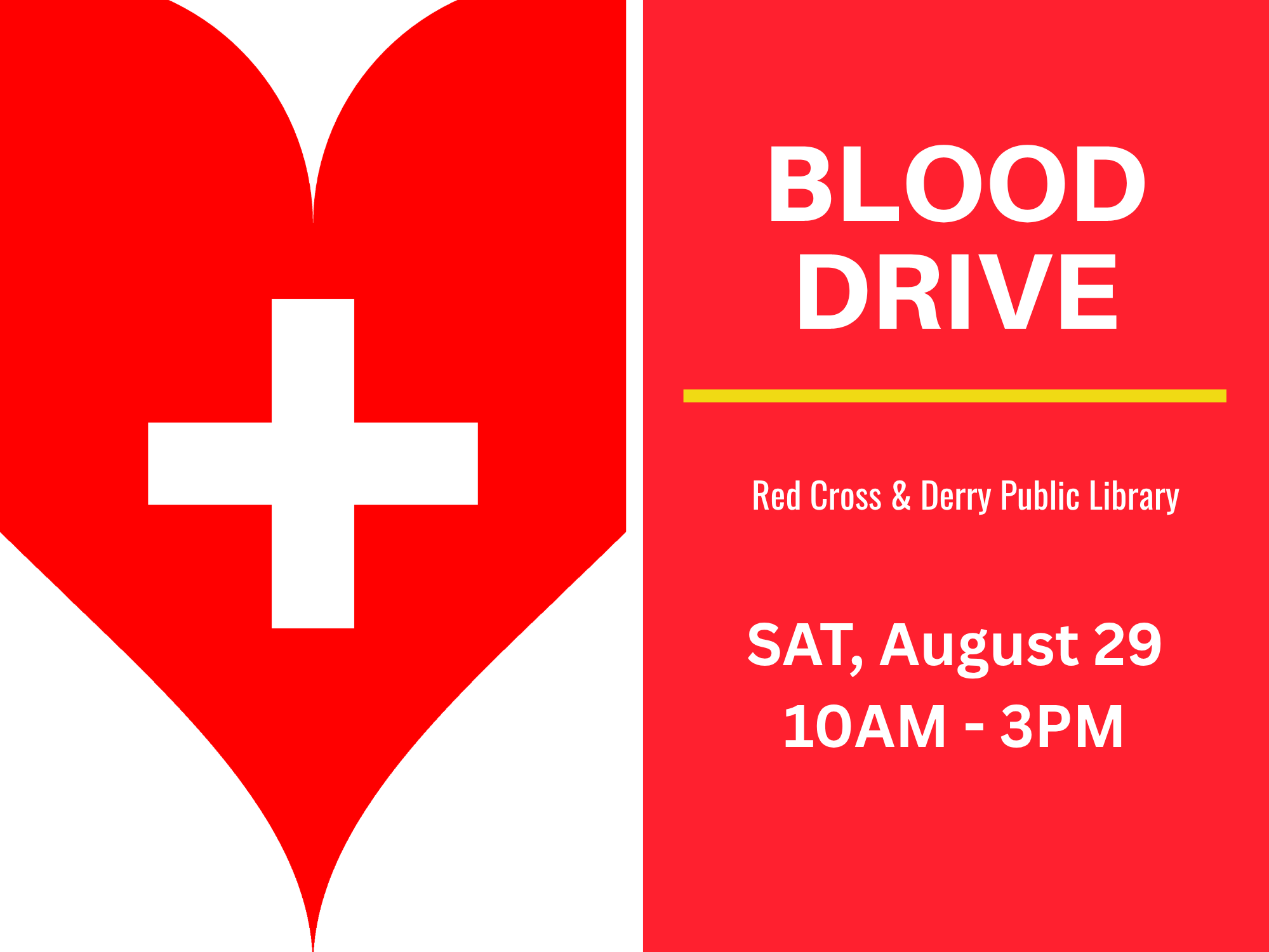 Red Cross Blood Drive