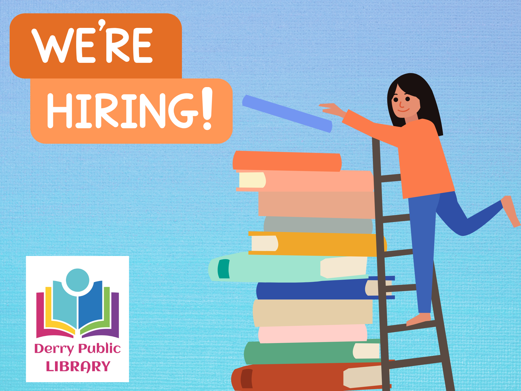 We're hiring poster