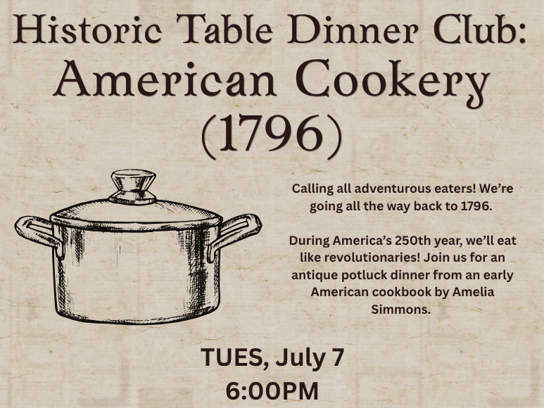Historic Table Dinner Club