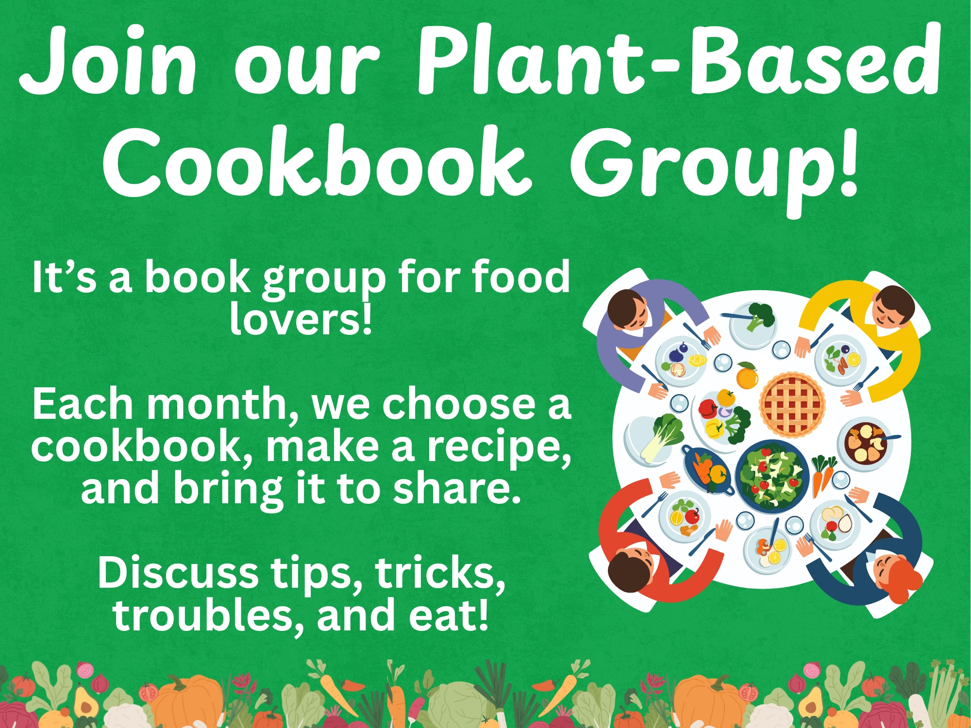 plant-based cookbook promo