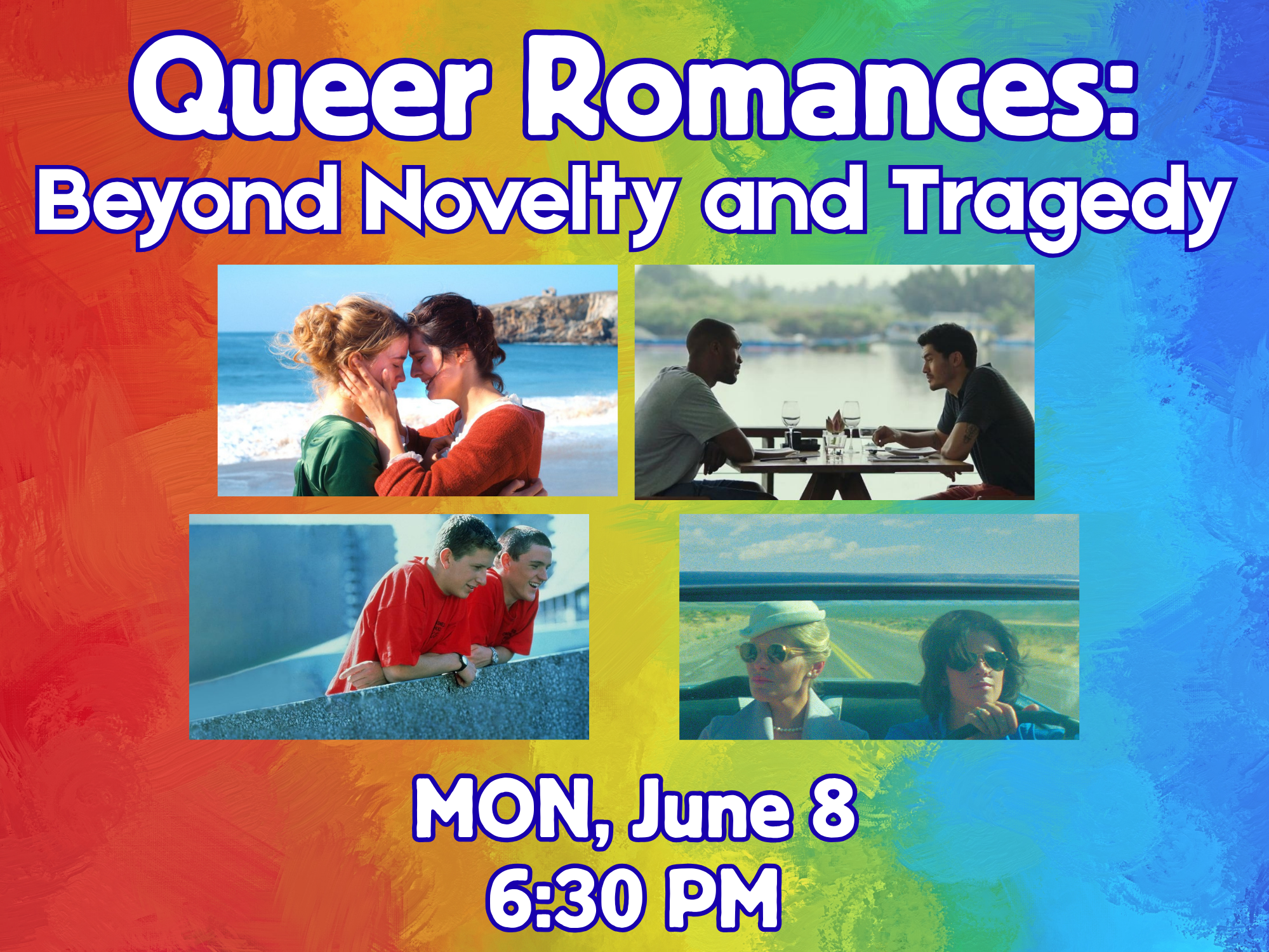 Queer Romances Program Flyer