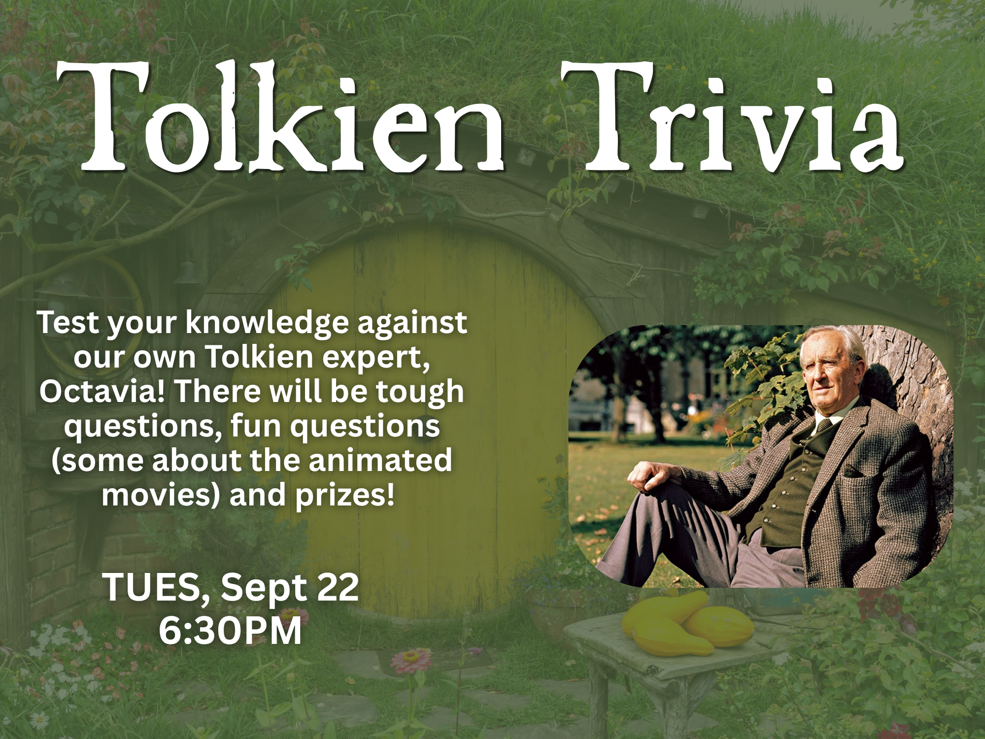 Tolkien Trivia flyer